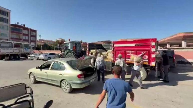Amasya'da halka üretsiz dağıtıldı! Tam 8 ton
