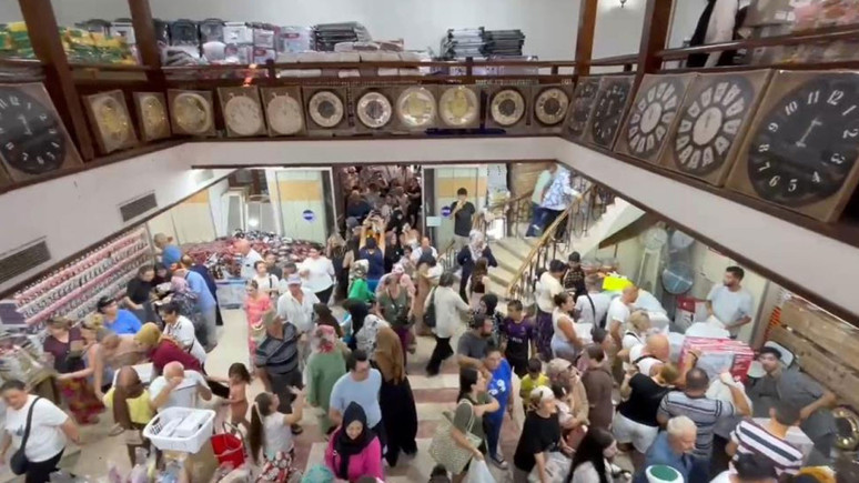 Tekirdağ'da indirim izdihamı
