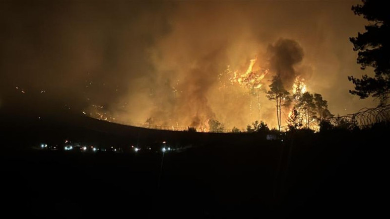 Alevler sınırı aştı! Suriye’de başlayan yangın Hatay’a sıçradı