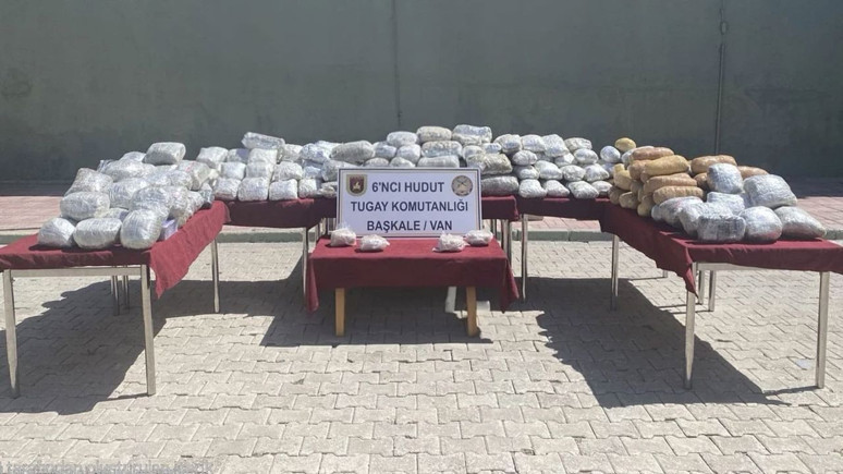 Van'da ele geçirildi! 165 kilogram