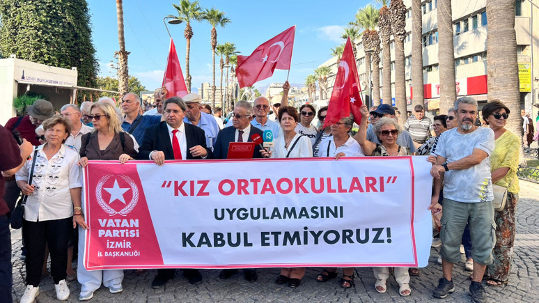 Vatan Partisi’nden 'Kız Ortaokulları' tepkisi: Milli birliğe aykırıdır!