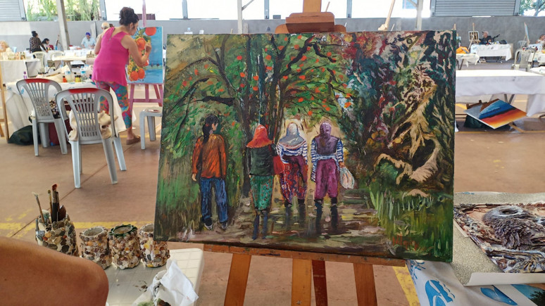 81 ilden 81 ressam buluştu