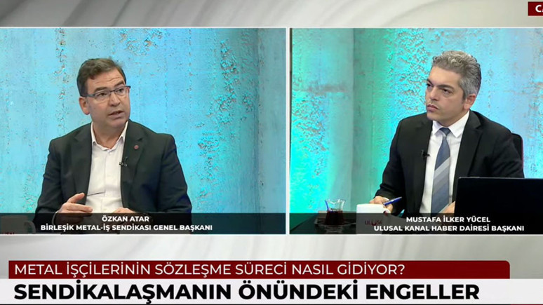 ‘Türkiye’de sendikal haklar fiilen gasp ediliyor’