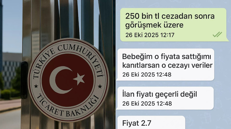 Aracına fiyat farkı isteyen satıcıya 279 bin lira ceza verildi
