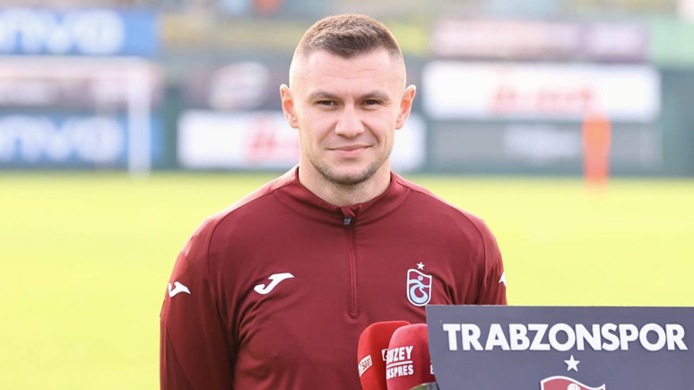 Trabzonsporlu Oleksandr Zubkov: 'Elimizden gelenin en iyisini yapmaya çalışıyoruz'