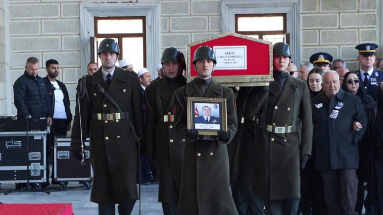 Şehit Hava Pilot Yarbay Gökhan Korkmaz son yolculuğuna uğurlandı