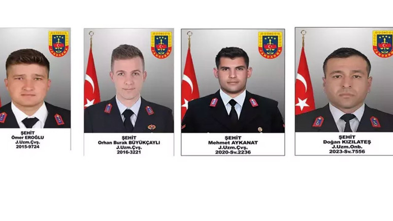 Tunceli'de askeri araç kazası! 4 asker şehit oldu - Resim : 1