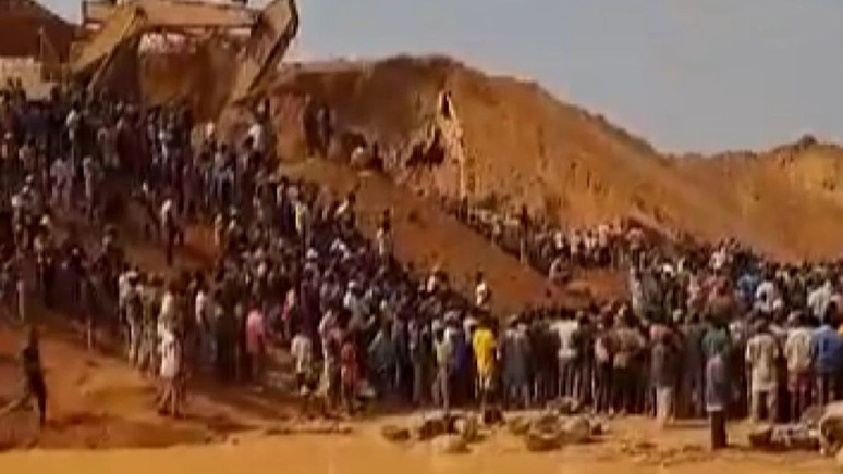 Kaçak altın madeninde facia: 50 kişi hayatını kaybetti - Resim : 1