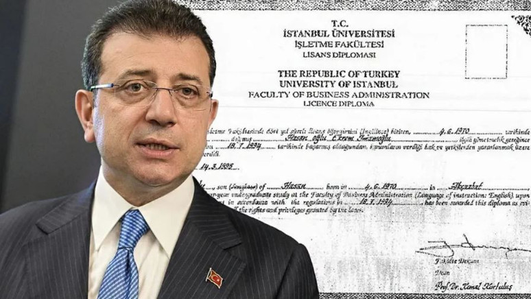 İstanbul Üniversitesi'nin İmamoğlu'nun 'diploması' hakkında hazırladığı rapor ortaya çıktı - Resim : 1
