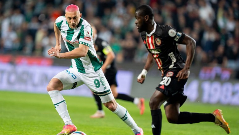 Konyaspor'dan tek gollü galibiyet! Yeşil-beyazlılar, Gaziantep FK'yi 1-0 yendi - Resim : 2