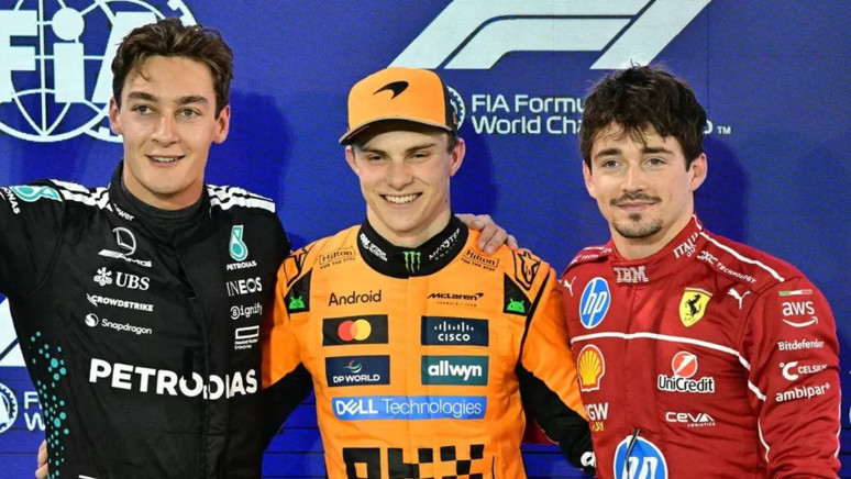 Bahreyn GP'de pole pozisyonu Oscar Piastri'nin - Resim : 1