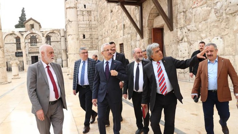 Bakan Uraloğlu, Şam'daki temaslarını tamamladı - Resim : 1