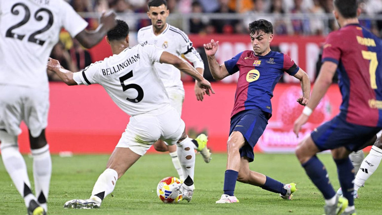 El Clasico'da kazanan Barcelona! Kral Kupası'nda Real Madrid'i 3-2 mağlup ettiler - Resim : 1
