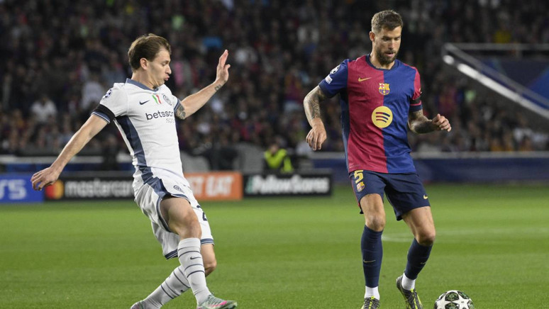 6 gollü maçta kazanan yok! Barcelona ile Inter, 3-3 berabere kaldı - Resim : 1