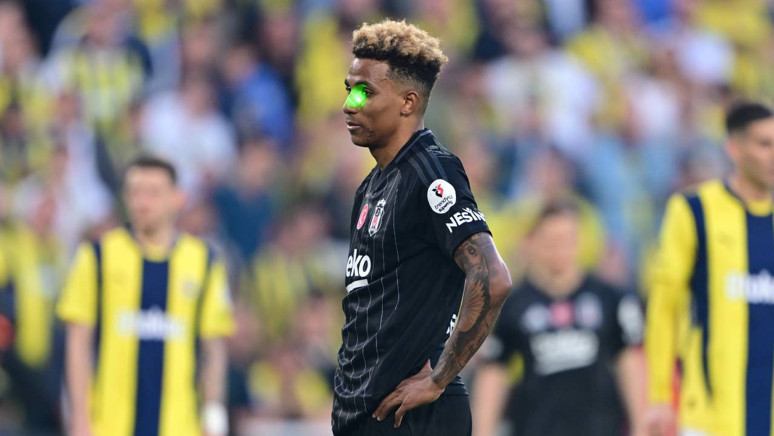 Gedson Fernandes'e lazer tutan taraftara ceza - Resim : 1