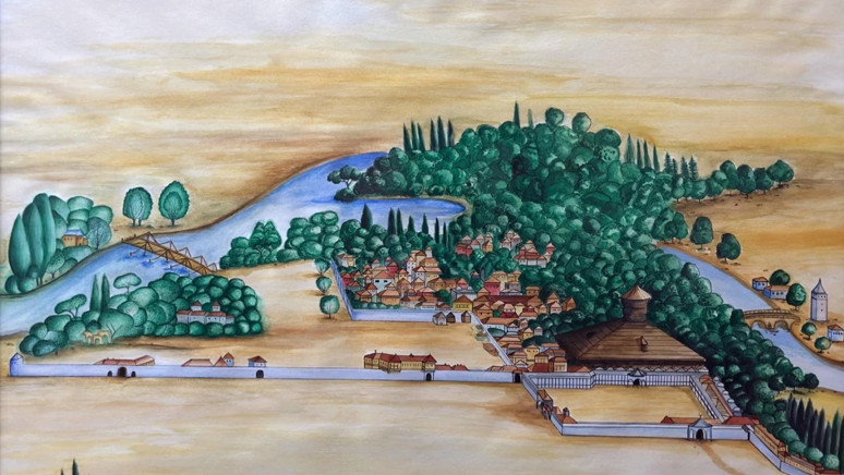 EDİRNE SARAYI'NIN 1600'LÜ YILLARDAKİ GÖRÜNTÜSÜ