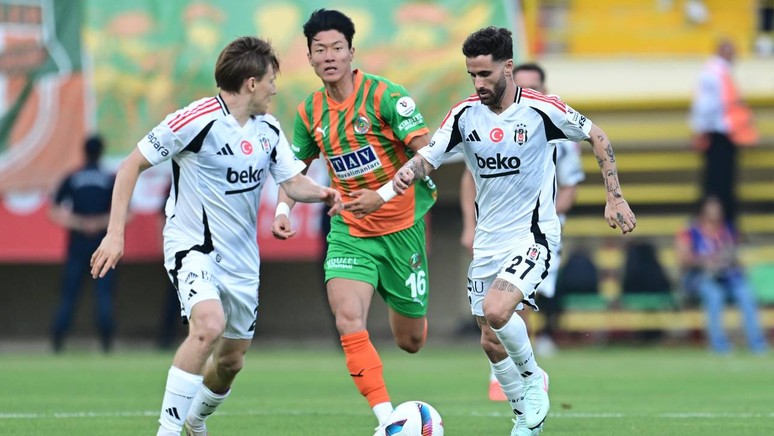 Beşiktaş, Alanyaspor engeline takıldı! Karşılaşma 1-1 sona erdi - Resim : 1