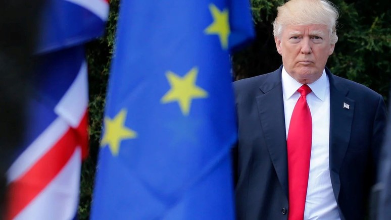 Trump, AB ve Apple'a vergi sopasını gösterdi: 'Yüzde 50 yaparım' dedi - Resim : 1