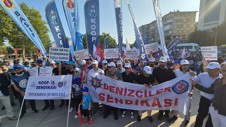 81 ilde emeğin sesi meydanlarda - Resim : 2