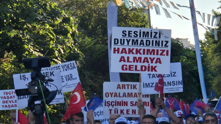 Konfederasyonlar, sendikalar, yüz binlerce emekçi ayakta! Üretiyoruz, büyütüyoruz hakkımızı alacağız - Resim : 2