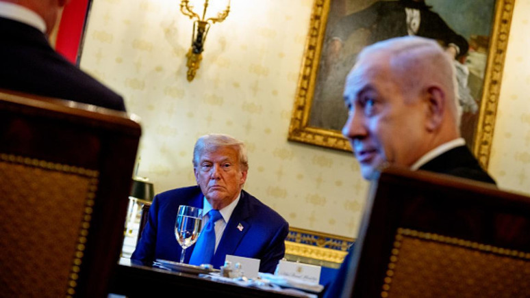 Trump akşam yemeğinde Nobel mektubunu aldı, karşılığında Netanyahu'ya “havuç” sundu - Resim : 1