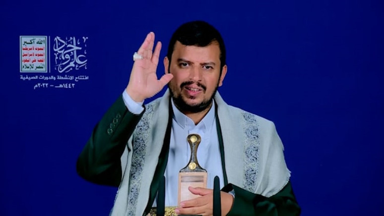 Ensarullah lideri Abdülmelik el-Husi Arap ülkelerine seslendi: Halkımız yüz binler halinde yola çıkmaya hazır - Resim : 1