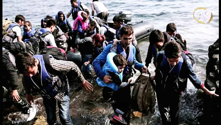 Yollarda kayıp olan mülteci - Resim : 1