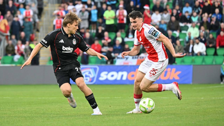 Beşiktaş'tan 4-1'lik galibiyet! Siyah-beyazlılar, St. Patrick's'i mağlup etti - Resim : 3