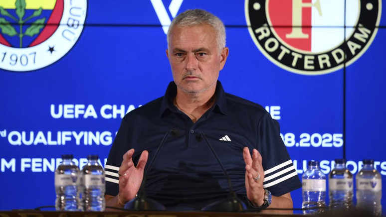 Fenerbahçe Teknik Direktörü Jose Mourinho: 'Daha iyi olan tarafın tur atladığını düşünüyorum' - Resim : 1