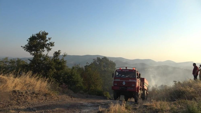 Balıkesir’deki orman yangını kontrol altında! - Resim : 1