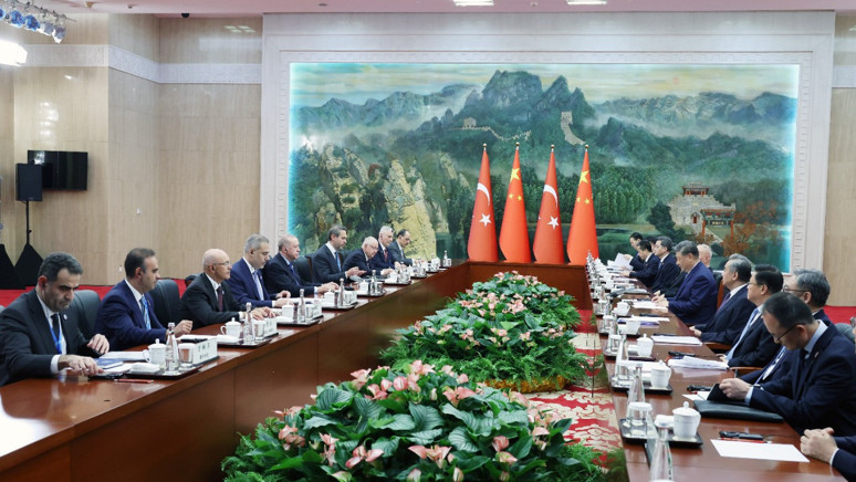 Cumhurbaşkanı Erdoğan ŞİÖ zirvesi için Çin'de: Devlet Başkanı Xi Jinping ile bir araya geldi - Resim : 3