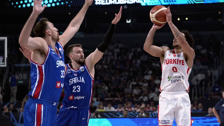 Türkiye, Sırbistan'ı 95-90 devirdi! Ay-yıldızlılar grubunu lider tamamladı - Resim : 2