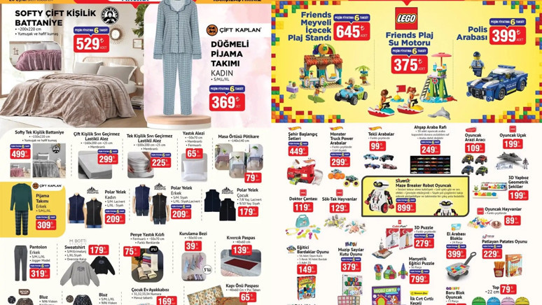 BİM 26 Eylül 2025 kataloğu