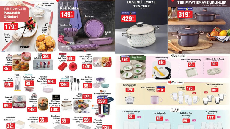 BİM 26 Eylül 2025 kataloğu yayımda