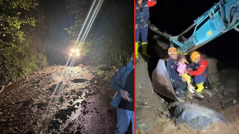 Dereler taştı, yollar kapandı... Karadeniz'i sel vurdu! - Resim : 6