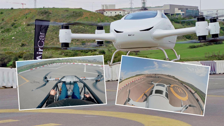 Türkiye'de bir ilk! İnsanlı drone 'AirCar' ön siparişe açıldı - Resim : 1