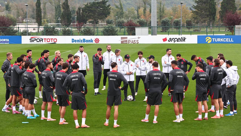 A Milli Takım, hazırlıklarını sürdürdü - Resim : 1