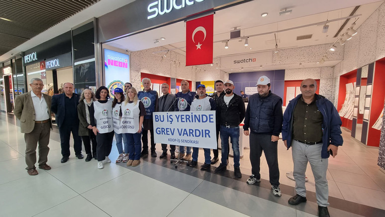 Vatan Partisi’nin Swatch grevine desteği Avrupa basınında - Resim : 1