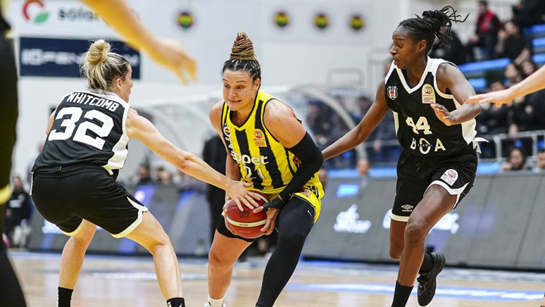 Fenerbahçe, derbide Beşiktaş'ı mağlup etti! Sarı-lacivertlilerden 107-78'lik galibiyet - Resim : 1