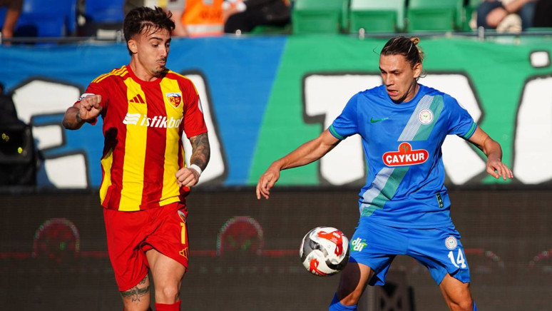 Kayserispor ligdeki 2. galibiyetini aldı! Sarı-kırmızılılar, Rizespor'u 1-0 yendi - Resim : 1