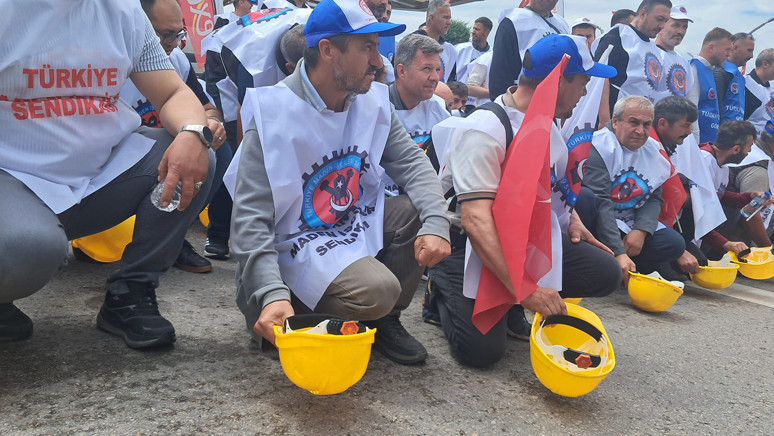 Madenci Ankara’ya yürüyor - Resim : 3