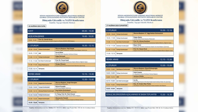 DÜNYA-MER’den tarihi etkinlik! ‘Dünyada Güvenlik ve NATO Konferansı’ geliyor - Resim : 1