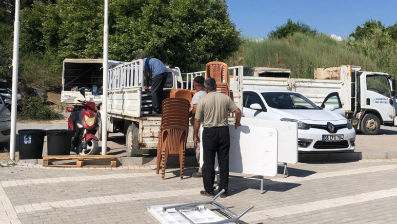 Manavgat’ta halk kazandı! İşgal bitti, plaj yeniden vatandaşın - Resim : 1