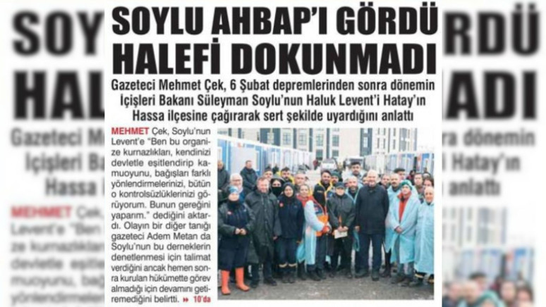 Soylu AHBAP’ı görmüş, Yerlikaya bir şey bulamamış: Haluk Levent’in İçişleri eski Bakan Yardımcısı ile fotoğrafı gündem oldu - Resim : 2