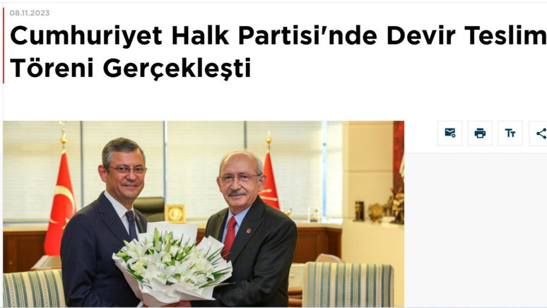 Özgür Özel ‘uyarı yapılmadı’ dedi: Devir teslimdeki sözleri gündem oldu - Resim : 1