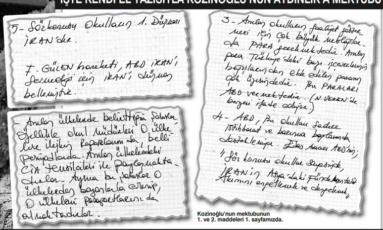 Kozinoğlu'nun mektuplarında Gül ve Arınç - Resim : 2