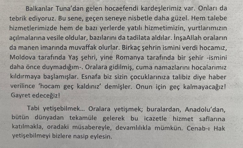 Süleymancılar ülke ülke örgütleniyor... Liderleri örgütlenme çalışmalarını anlattı! - Resim : 1