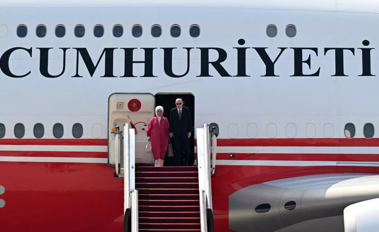 Cumhurbaşkanı Erdoğan ŞİÖ zirvesi için Çin'de: Devlet Başkanı Xi Jinping ile bir araya geldi - Resim : 1