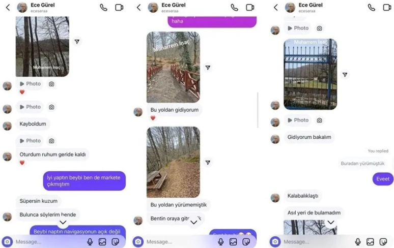 Ece Gürel olayında yeni gelişme: Son mesajlaştığı arkadaşının ifadesi ortaya çıktı - Resim : 1