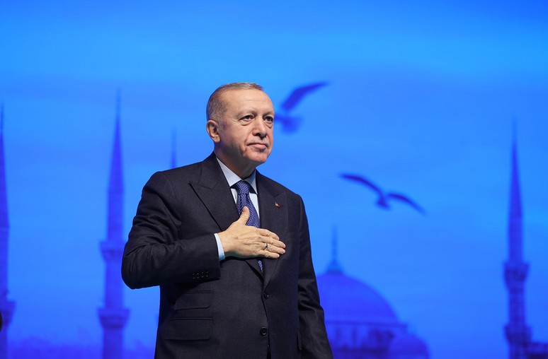 Cumhurbaşkanı Erdoğan: Enflasyon son 11 aydır düşüyor - Resim : 1